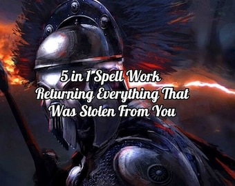 Elaborate 5 in 1 Spell Work returning everything that was stolen from you| Cleansing, protection, empower, revenge, transfer from enemies FR