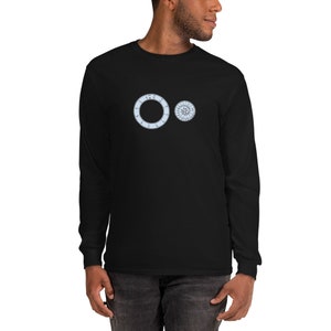 Spiro graph sacred geometry old school toy nerdy funny Women’s Men’s Long Sleeve Shirt
