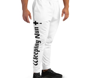 Weeping Nun Joggers -White