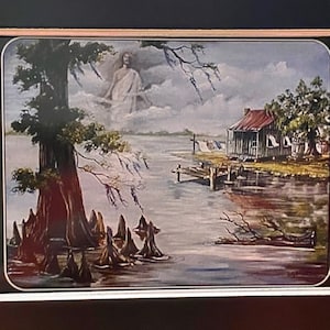 Jesus on the Bayou - 4&quot;x6&quot; art photo
