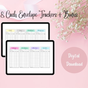 Cash Envelope Inserts Budgeting Inserts Cash Trackers Printable insert Cash Spending Log Spending Tracker Expense Tracker