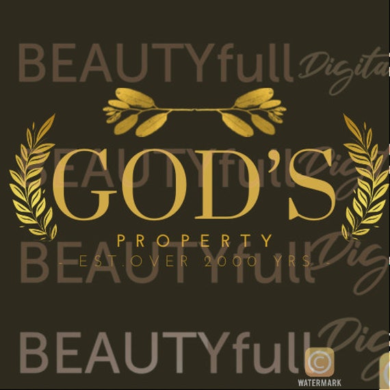 Gods Property Etsy