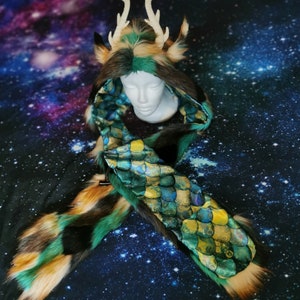 Sea Dragon Spirit Animal Hood
