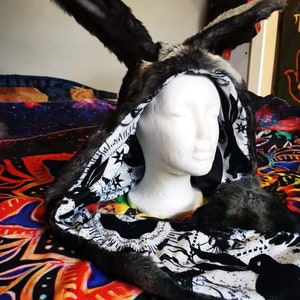 Magic Rabbit Luxury Soft Spirit Animal Hood