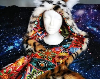 Custom Tiger Spirit Animal Hood reserved