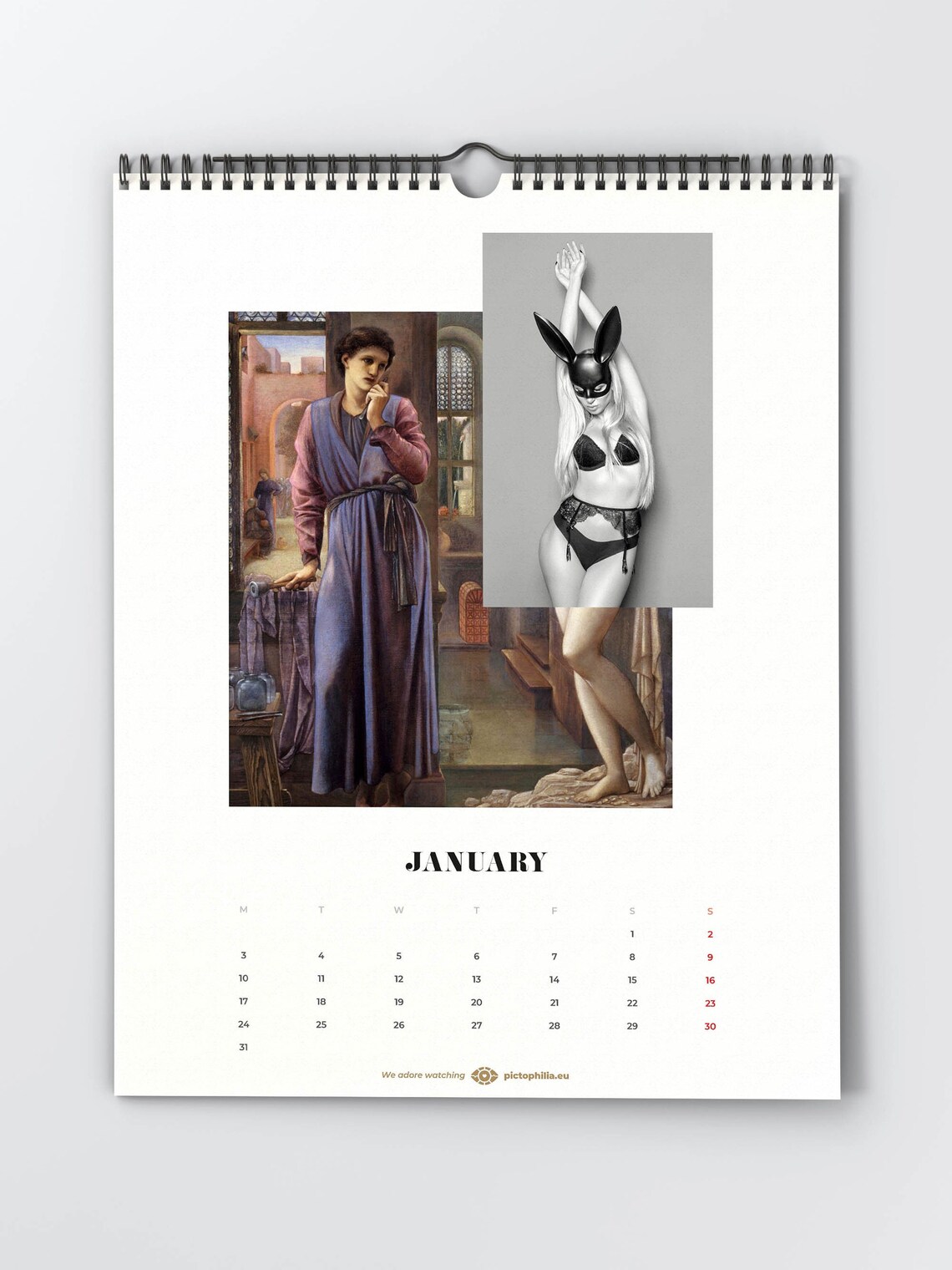 BDSM Calendar 2023 Sexy Fetish Art Nude PREORDER  Etsy Singapore
