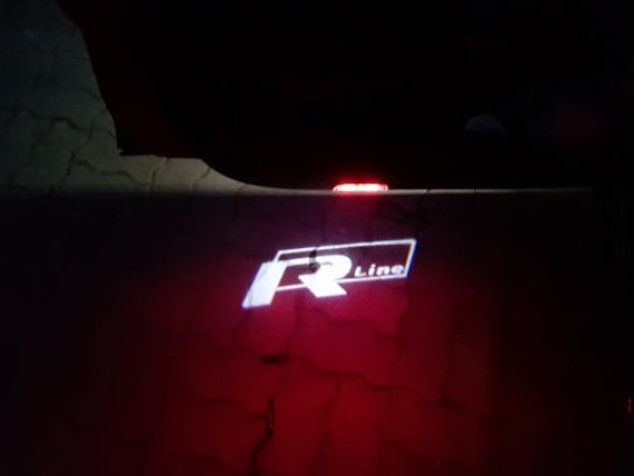 2X LED-Tür-Lichtprojektoren Logo für VW Golf MK4 GTI R32 R-Linie