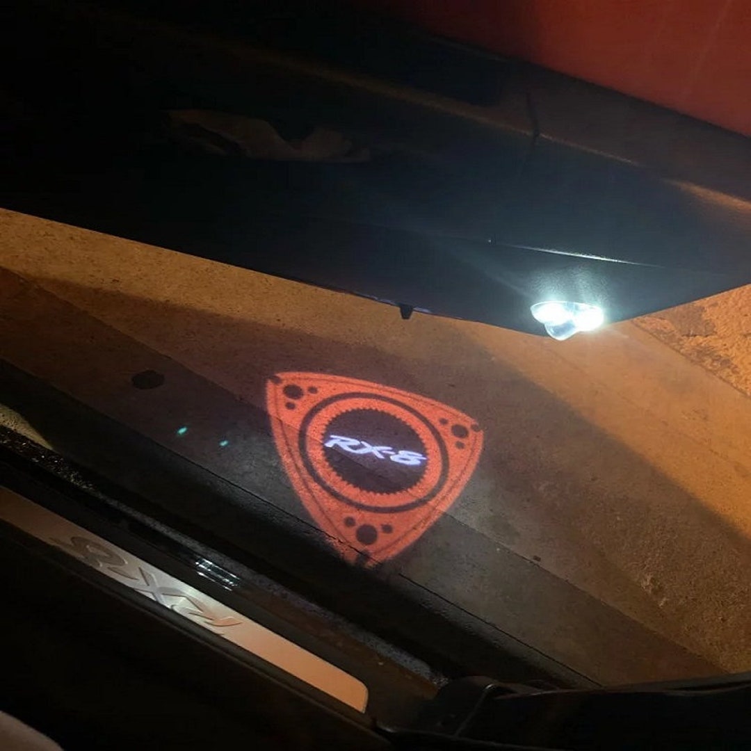 2X Led Door Light Courtesy Projectors Logo for MAZDA RX8 RX8