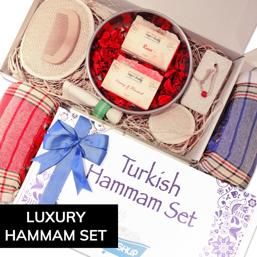 Symmetrie Ringlet lijn WASHUP Turkish Hammam Spa Gift Set - Etsy