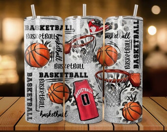 Basketball Insulated Tumbler, Basketball Gifts, Basketball Cup