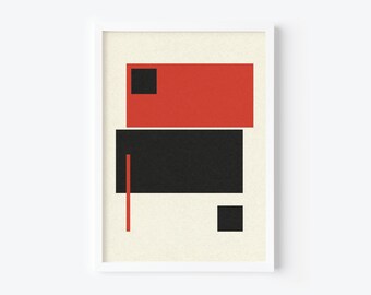 Abstract Geometric Wall Art Print. Instant Digital Download. Print at home.