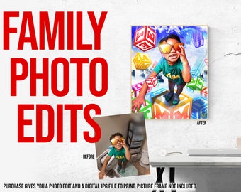 FAMILY PHOTO EDITS