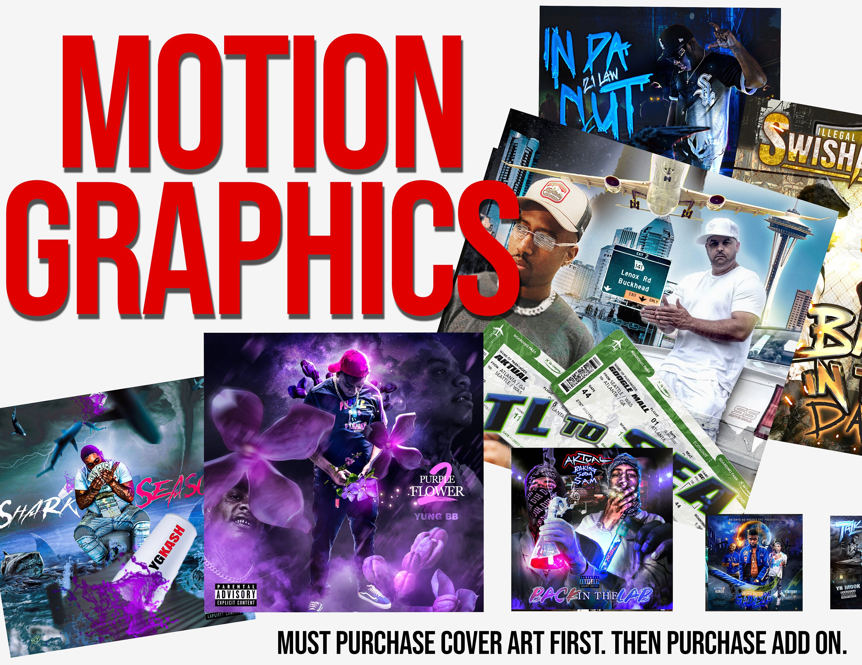 CUSTOM Motion Cover Art [[ Step 2 ]] All Platforms and Web MIXTAPECOVER ...