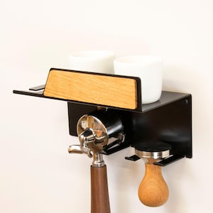 Astrein® | Portafilter Accessories | Barista Accessories | Coffee Station | Barista Organizer | Barista Shelf | Espresso Accessories | Barista Gift