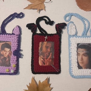 Crochet PC Photocard Holder