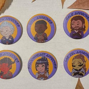 BG3 Buttons / Badgets