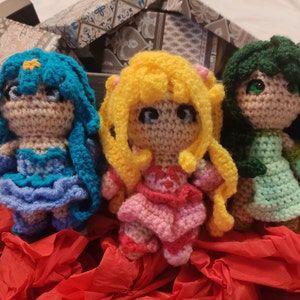 Mermaid Melody Pichi Pichi Pitch Crochet Plushies / Amigurumi