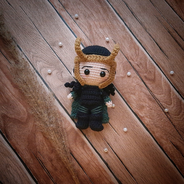 Loki inspired Amigurumi Crochet Pattern