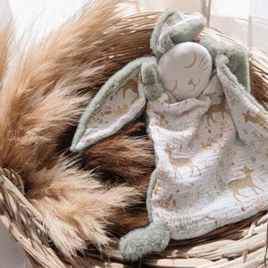 Doudou-Kaninchen-Wickeltuch zum Personalisieren