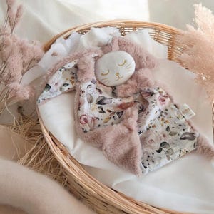 Doudou-Kaninchen-Wickeltuch zum Personalisieren