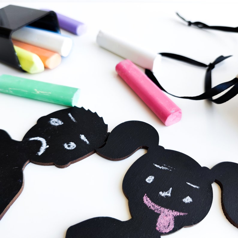 Chalkboard Learning Toy for Kids. Art Activity for Toddlers. Etsy