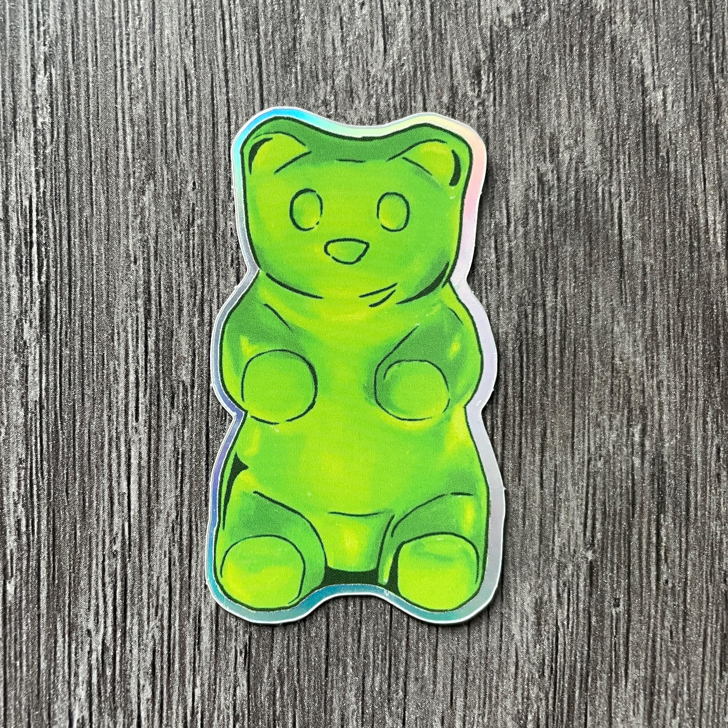 190490 Gummy Bear Sticker - Etsy