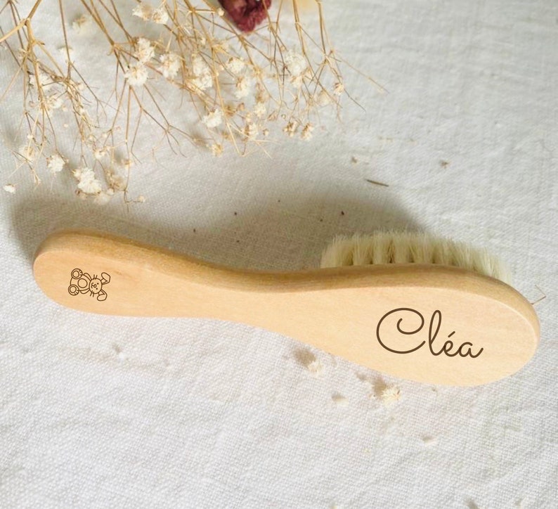 Brosse à cheveux - Créatrice ETSY : atelierpetitscitrons