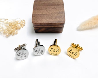 Lot Vintage De Boutons De Manchette Plaqué Or 24k De Tolède - Années 70, Occasion Mais Plein De Charme