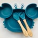 Set meal plate + cutlery for children personalized | Birth gift| Gift child and baby 
