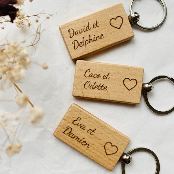 Personalized key ring / Original personalized gift / Birthday / Father's Day gift / Small budget / Mom sister family gift