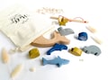 Magnetic Ocean Fishing Game | Personalized Wooden Birth Gift | Montessori Toy | Birthday or Birth Gift | 1 Year Old Gift product logo