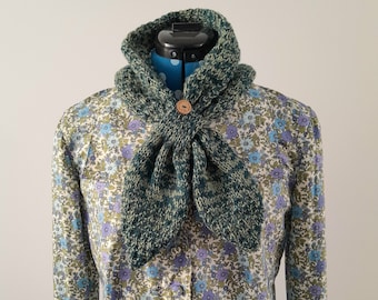 Scarf Vintage Style Marple Scarves Autumn winter Wool Silk Alpaca Ladies Scarves 1930s 1940s