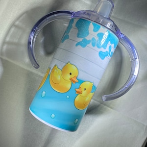 Rubber Ducky Sippy Cup with Extra Lid