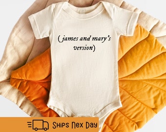 Mommy's Version Onesie®, Daddy's Version Onesie®, Personalized Version Onesie®, Custom Onesie®, Baby Clothes, Baby Shower Gift