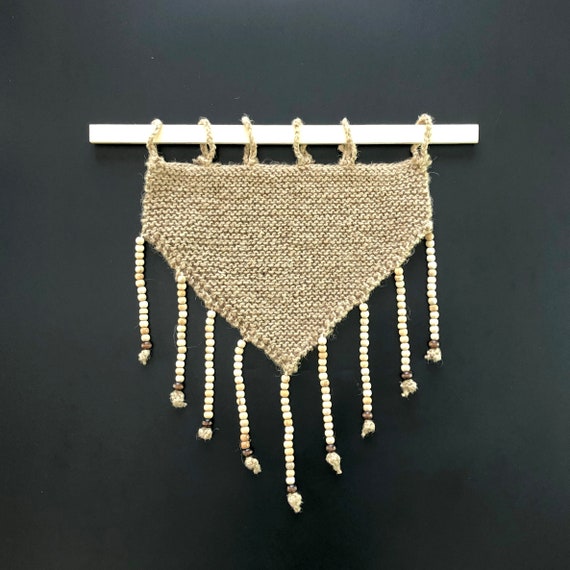 Boho Jute Wall Hanging Braided Boho Wall Decor Bohemian Etsy