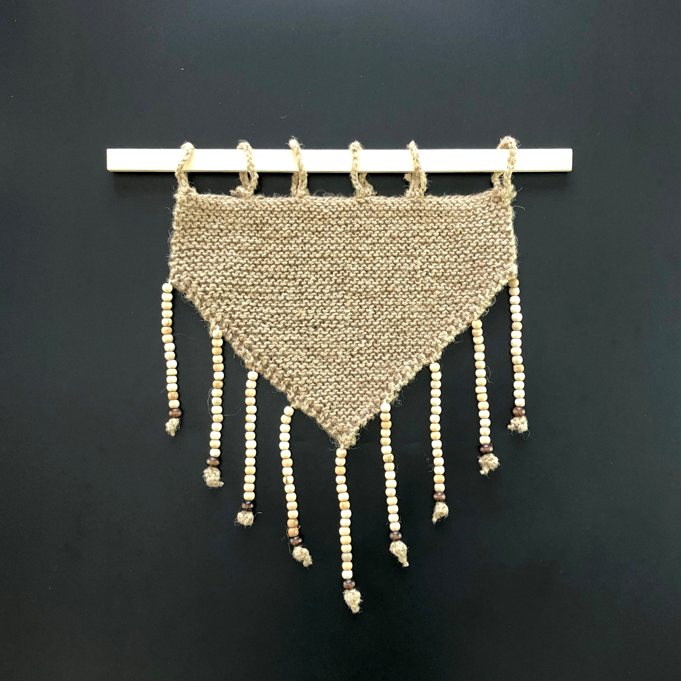 Boho Jute Wall Hanging Braided Boho Wall Decor Bohemian Etsy