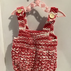 Hand knitted Baby’s Sundress/Baby showerGift