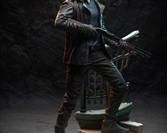 Leon S. Kennedy | Resident Evil Requiem | Resin Sammlerfigur 209 mm | Unbemalt | In Einzelteilen | Diorama 2/2