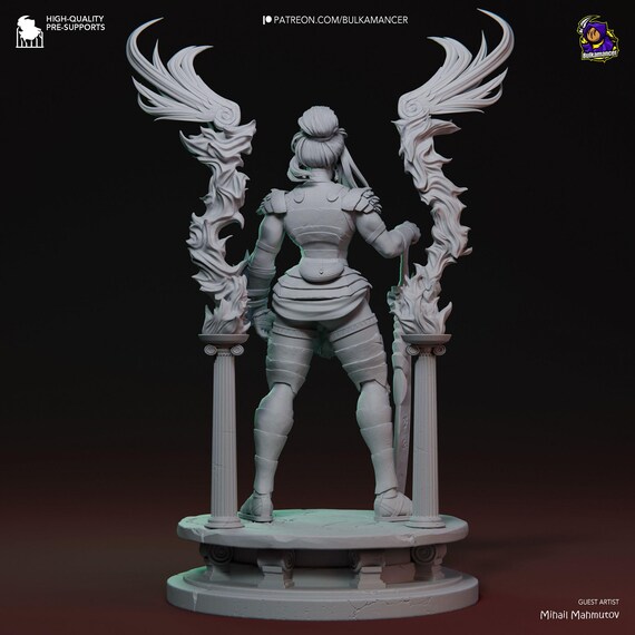 Nemesis Statue | Hades II | Resin Collector Figure 335 Mm