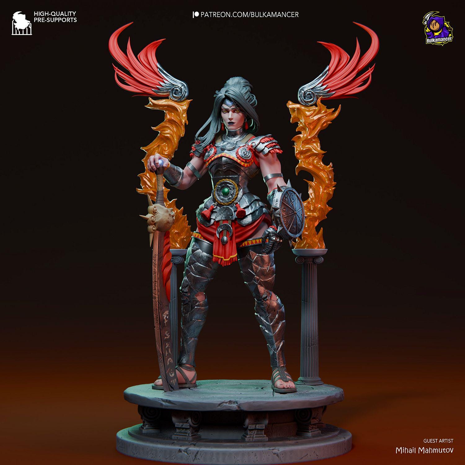 Nemesis Statue | Hades II | Resin Collector Figure 335 Mm