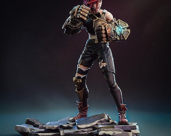 Vi Collector’s Figure | Arcane | Resin Statue 243 mm | Unpainted