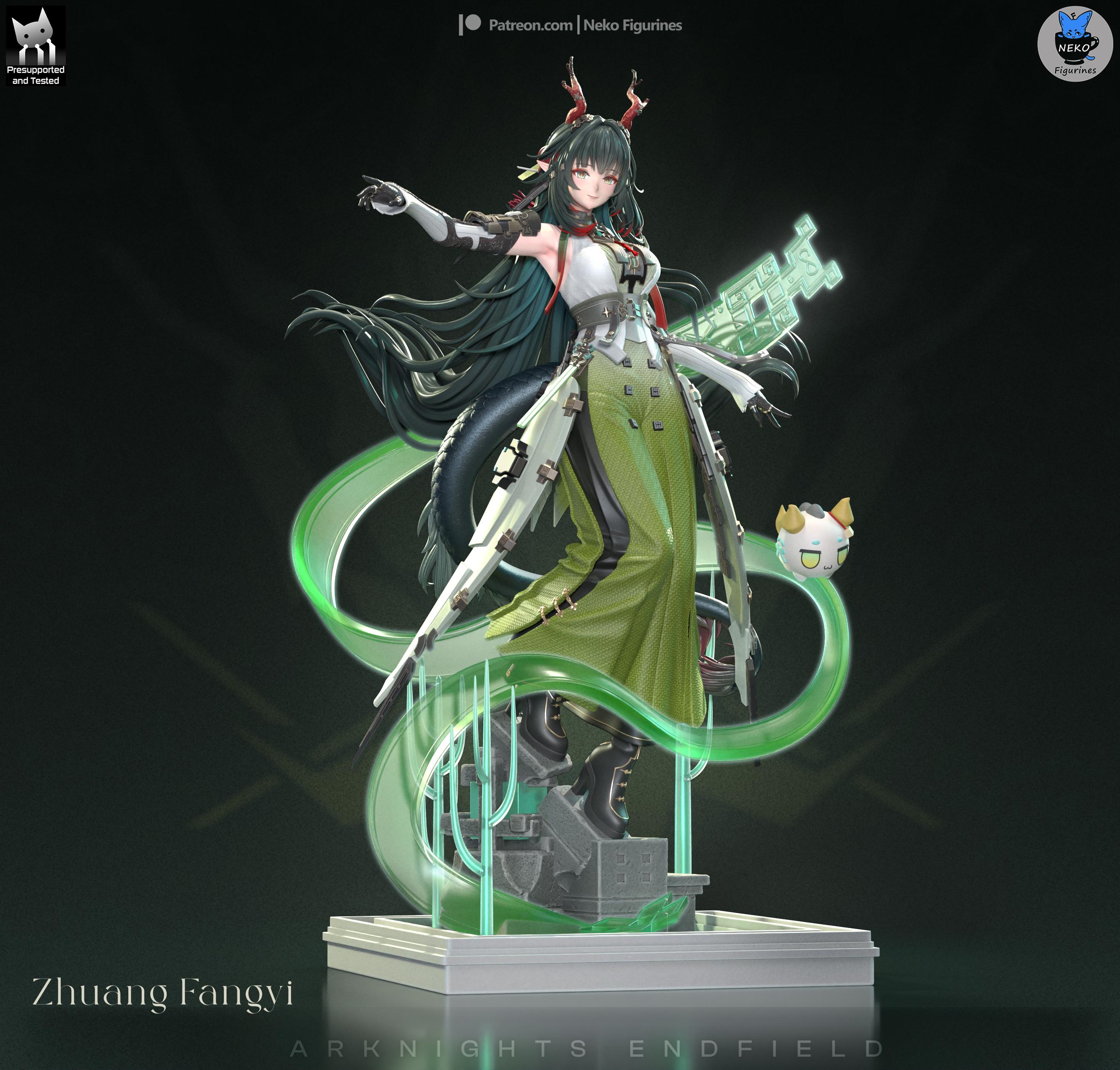 Zhuang Fangyi | Arknights Enfield | Resin Collector Figure 313 Mm