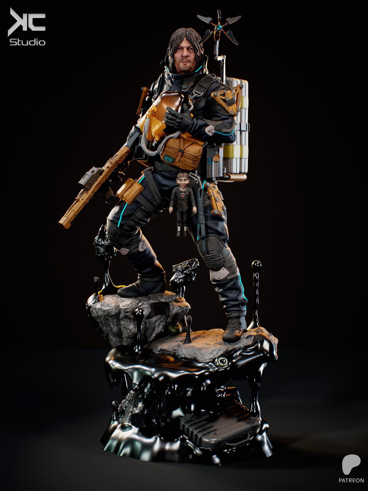 Sam Porter Statue | Death Stranding 2 | Resin Collector Figure 250