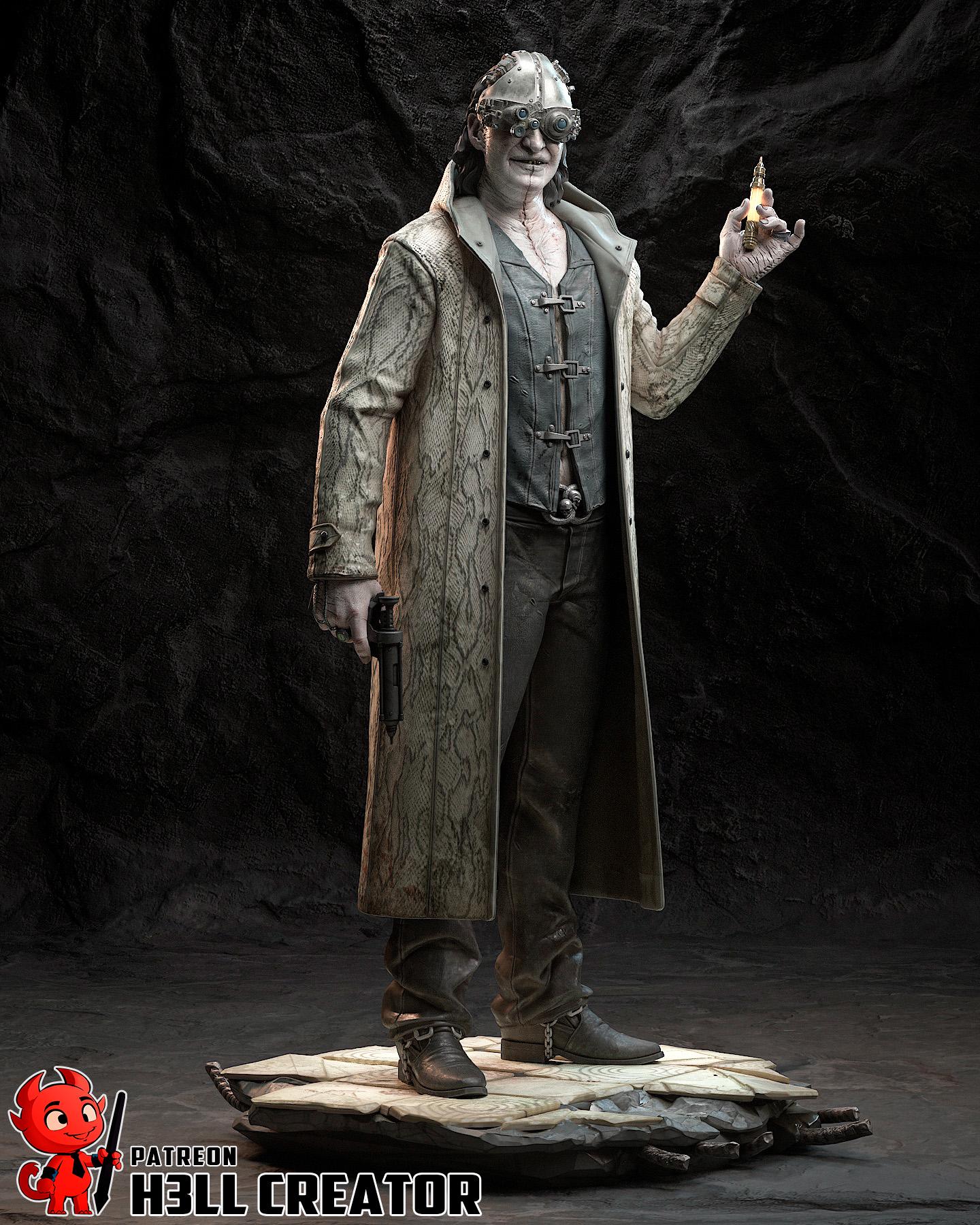 Victor Gideon | Resident Evil 9 | Resin Collector Figure 226 Mm