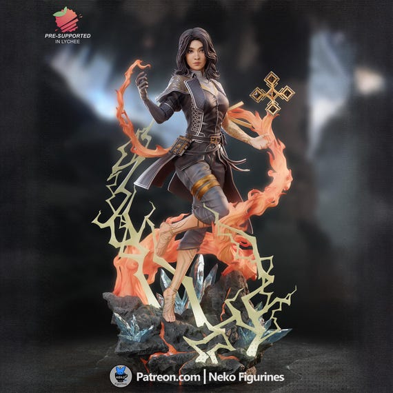 Expedition 33 コレクターズエディション 特典フィギュア Lune Collector's Figure | Clair Obscur: Expedition 33 | Resin Art