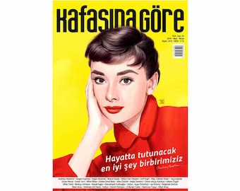 Audrey Hepburn - Kafasına Göre Dergi 25. Sayı