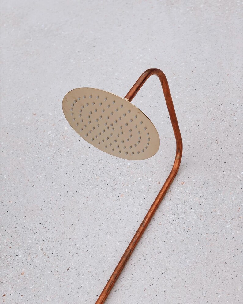 Copper and Brass Outdoor Showers Etsy