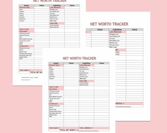 EASY Net Worth Tracker