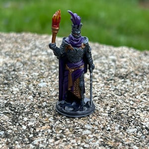 Death Knight | Dungeons and Dragons | Miniature| 25 mm Scale | Hand Painted