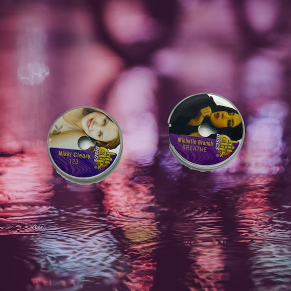 Hit Clip Disc Earrings | Hit Clips | Michelle Branch | Nikki